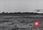 Image of Wilbur Wright's airplane Le Mans France, 1908, second 62 stock footage video 65675075714
