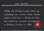 Image of Glenn Curtiss Rheims France, 1908, second 3 stock footage video 65675075716