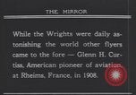Image of Glenn Curtiss Rheims France, 1908, second 7 stock footage video 65675075716