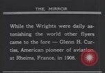 Image of Glenn Curtiss Rheims France, 1908, second 8 stock footage video 65675075716