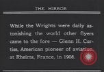 Image of Glenn Curtiss Rheims France, 1908, second 9 stock footage video 65675075716
