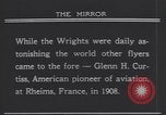 Image of Glenn Curtiss Rheims France, 1908, second 13 stock footage video 65675075716