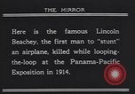 Image of Lincoln Beachey United States USA, 1921, second 53 stock footage video 65675075720
