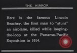 Image of Lincoln Beachey United States USA, 1921, second 56 stock footage video 65675075720