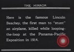 Image of Lincoln Beachey United States USA, 1921, second 58 stock footage video 65675075720