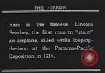 Image of Lincoln Beachey United States USA, 1921, second 59 stock footage video 65675075720