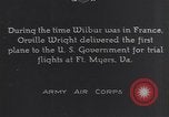 Image of Wright Brothers aircraft Army acceptance flight 1909 Virginia United States USA, 1909, second 3 stock footage video 65675075725