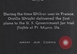 Image of Wright Brothers aircraft Army acceptance flight 1909 Virginia United States USA, 1909, second 4 stock footage video 65675075725