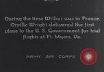 Image of Wright Brothers aircraft Army acceptance flight 1909 Virginia United States USA, 1909, second 5 stock footage video 65675075725