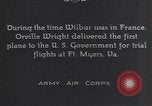 Image of Wright Brothers aircraft Army acceptance flight 1909 Virginia United States USA, 1909, second 8 stock footage video 65675075725