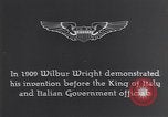 Image of Wilbur Wright Rome Italy, 1909, second 8 stock footage video 65675075726