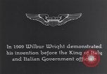 Image of Wilbur Wright Rome Italy, 1909, second 11 stock footage video 65675075726