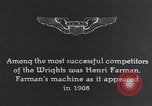 Image of Henry Farman France, 1908, second 6 stock footage video 65675075727