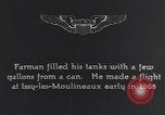 Image of Henry Farman France, 1908, second 34 stock footage video 65675075727