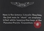 Image of Lincoln Beachey United States USA, 1920, second 28 stock footage video 65675075730
