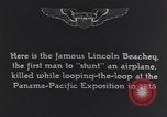 Image of Lincoln Beachey United States USA, 1920, second 38 stock footage video 65675075730