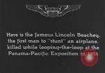 Image of Lincoln Beachey United States USA, 1920, second 44 stock footage video 65675075730