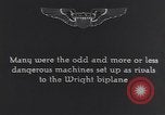 Image of early model aircraft United States USA, 1920, second 5 stock footage video 65675075731