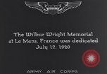 Image of Wilbur Wright Memorial United States USA, 1920, second 6 stock footage video 65675075734
