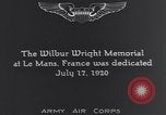Image of Wilbur Wright Memorial United States USA, 1920, second 7 stock footage video 65675075734