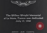 Image of Wilbur Wright Memorial United States USA, 1920, second 8 stock footage video 65675075734
