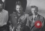 Image of Howard Hughes flight to Paris New York United States USA, 1938, second 37 stock footage video 65675075739