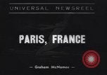 Standbild Wasser Skifahrer Paris Frankreich, 1938, aus Sekunde 1 historischem Filmmaterial Videoclip 65675075742