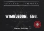 Standbild Helen Wills Moody London England Vereinigtes Königreich, 1938, aus Sekunde 1 historischem Filmmaterial Videoclip 65675075743