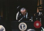 Standbild Lyndon Johnson Virginia United States USA, 1968, aus Sekunde 45 historischem Filmmaterial Videoclip 65675075746