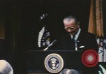 Standbild Lyndon Johnson Virginia United States USA, 1968, aus Sekunde 48 historischem Filmmaterial Videoclip 65675075746