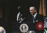 Standbild Lyndon Johnson Virginia United States USA, 1968, aus Sekunde 49 historischem Filmmaterial Videoclip 65675075746
