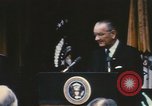 Standbild Lyndon Johnson Virginia United States USA, 1968, aus Sekunde 50 historischem Filmmaterial Videoclip 65675075746