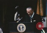 Standbild Lyndon Johnson Virginia United States USA, 1968, aus Sekunde 56 historischem Filmmaterial Videoclip 65675075746