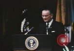 Standbild Lyndon Johnson Virginia United States USA, 1968, aus Sekunde 57 historischem Filmmaterial Videoclip 65675075746