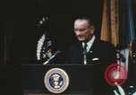 Standbild Lyndon Johnson Virginia United States USA, 1968, aus Sekunde 58 historischem Filmmaterial Videoclip 65675075746