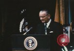 Standbild Lyndon Johnson Virginia United States USA, 1968, aus Sekunde 59 historischem Filmmaterial Videoclip 65675075746