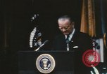 Standbild Lyndon Johnson Virginia United States USA, 1968, aus Sekunde 61 historischem Filmmaterial Videoclip 65675075746