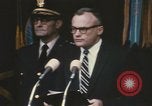 Standbild Präsident Lyndon Johnson Virginia United States USA, 1968, aus Sekunde 8 historischem Filmmaterial Videoclip 65675075747