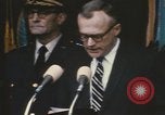 Standbild Präsident Lyndon Johnson Virginia United States USA, 1968, aus Sekunde 10 historischem Filmmaterial Videoclip 65675075747