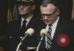 Standbild Präsident Lyndon Johnson Virginia United States USA, 1968, aus Sekunde 16 historischem Filmmaterial Videoclip 65675075747