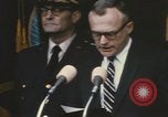 Standbild Präsident Lyndon Johnson Virginia United States USA, 1968, aus Sekunde 29 historischem Filmmaterial Videoclip 65675075747