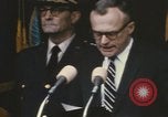 Standbild Präsident Lyndon Johnson Virginia United States USA, 1968, aus Sekunde 30 historischem Filmmaterial Videoclip 65675075747