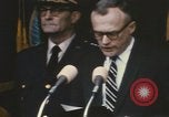 Standbild Präsident Lyndon Johnson Virginia United States USA, 1968, aus Sekunde 35 historischem Filmmaterial Videoclip 65675075747