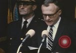 Standbild Präsident Lyndon Johnson Virginia United States USA, 1968, aus Sekunde 36 historischem Filmmaterial Videoclip 65675075747