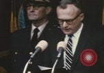 Standbild Präsident Lyndon Johnson Virginia United States USA, 1968, aus Sekunde 37 historischem Filmmaterial Videoclip 65675075747