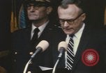 Standbild Präsident Lyndon Johnson Virginia United States USA, 1968, aus Sekunde 38 historischem Filmmaterial Videoclip 65675075747