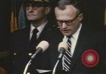 Standbild Präsident Lyndon Johnson Virginia United States USA, 1968, aus Sekunde 40 historischem Filmmaterial Videoclip 65675075747