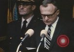 Standbild Präsident Lyndon Johnson Virginia United States USA, 1968, aus Sekunde 45 historischem Filmmaterial Videoclip 65675075747