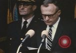 Standbild Präsident Lyndon Johnson Virginia United States USA, 1968, aus Sekunde 47 historischem Filmmaterial Videoclip 65675075747
