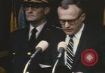 Standbild Präsident Lyndon Johnson Virginia United States USA, 1968, aus Sekunde 49 historischem Filmmaterial Videoclip 65675075747